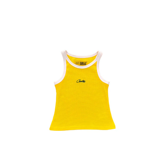 DÉBARDEUR CORTEIZ JAUNE FEMME