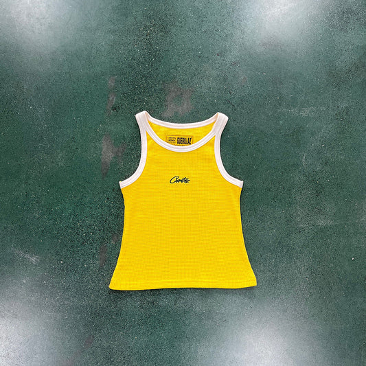 DÉBARDEUR CORTEIZ JAUNE FEMME