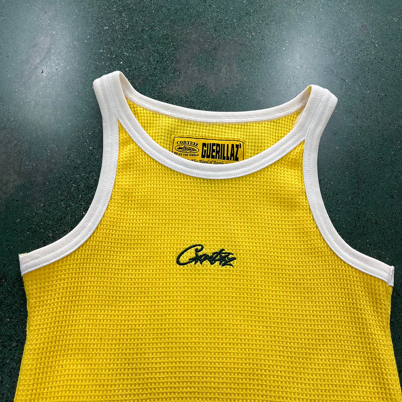 DÉBARDEUR CORTEIZ JAUNE FEMME