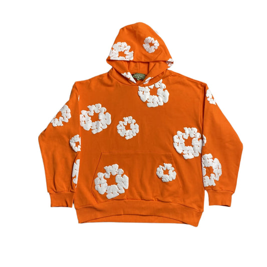 Sweat à capuche Denim Tears orange