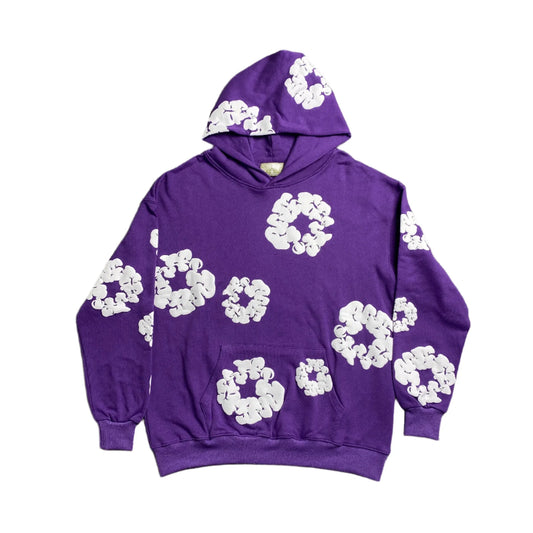 Sweat à capuche Denim Tears violet