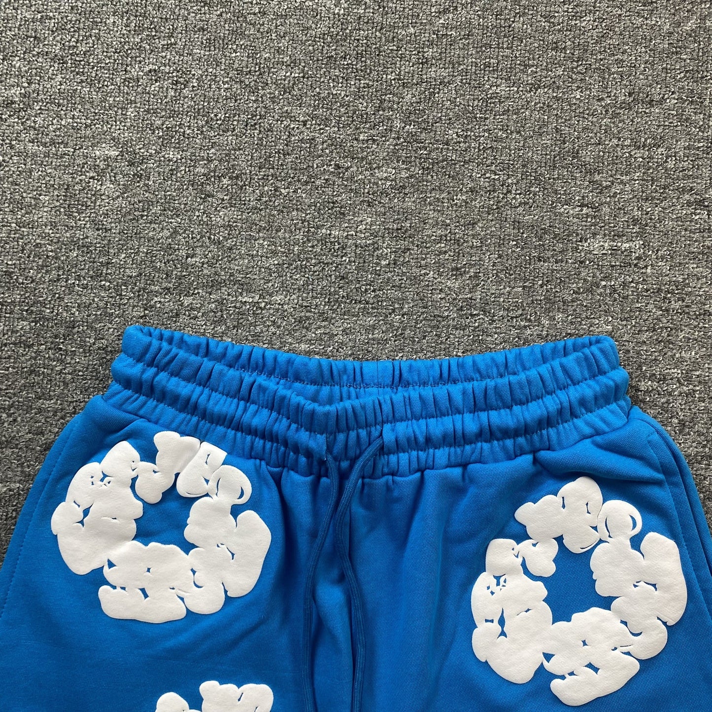 Short Denim Tears monochrome bleu