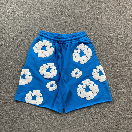 Short Denim Tears monochrome bleu