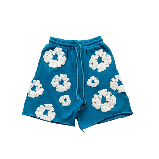 Short Denim Tears bleu céruléen
