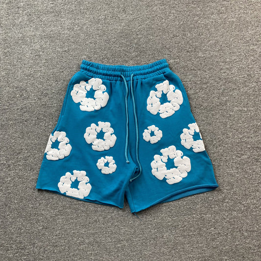 Short Denim Tears bleu céruléen