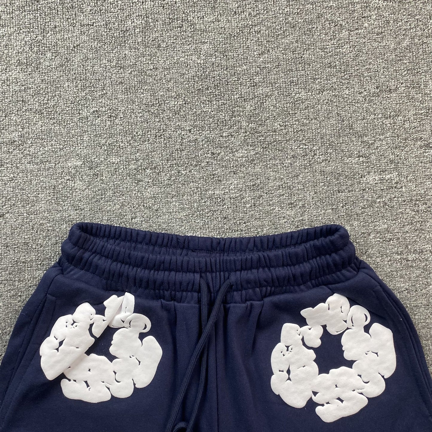 Short Denim Tears bleu marine
