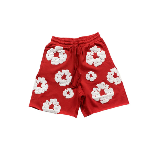 Short Denim Tears rouge