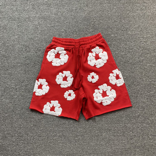 Short Denim Tears rouge