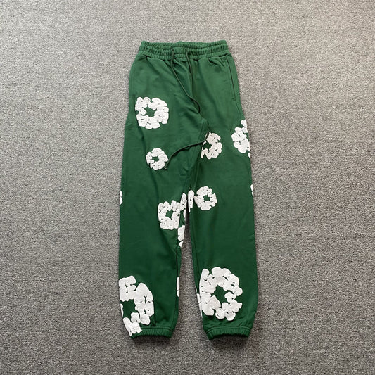 Pantalon de survêtement Denim Tears vert foncé