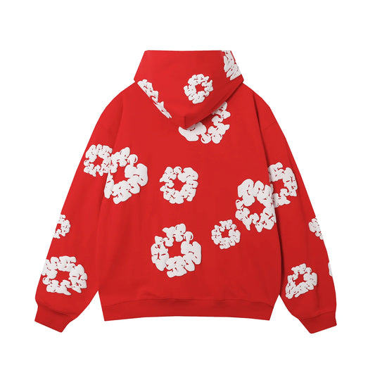 Sweat à capuche Denim Tears rouge