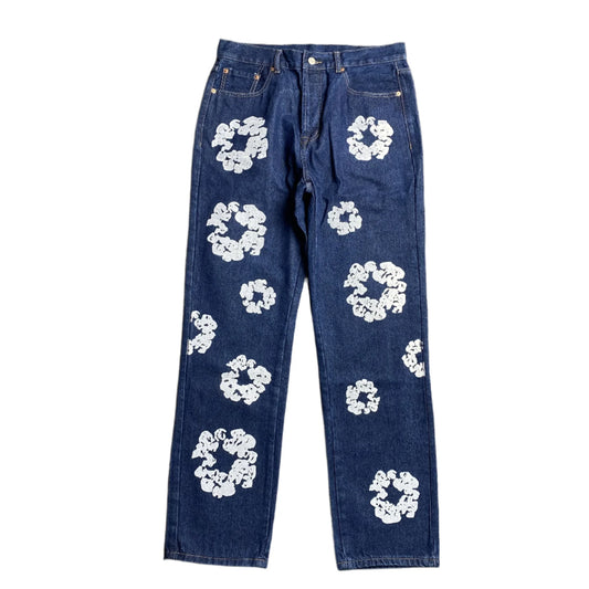 Jean Denim Tears x Levi's bleu foncé