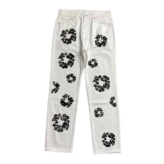 Jean Denim Tears x Levi's blanc