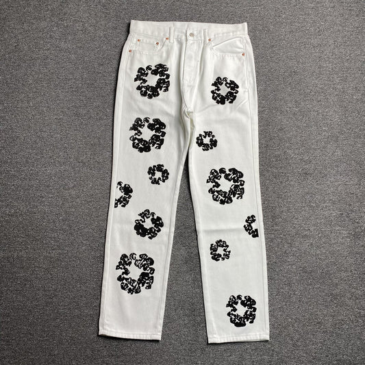 Jean Denim Tears x Levi's blanc