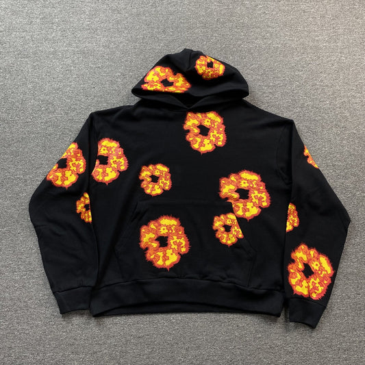Sweat à capuche Denim Tears x OFFSET noir