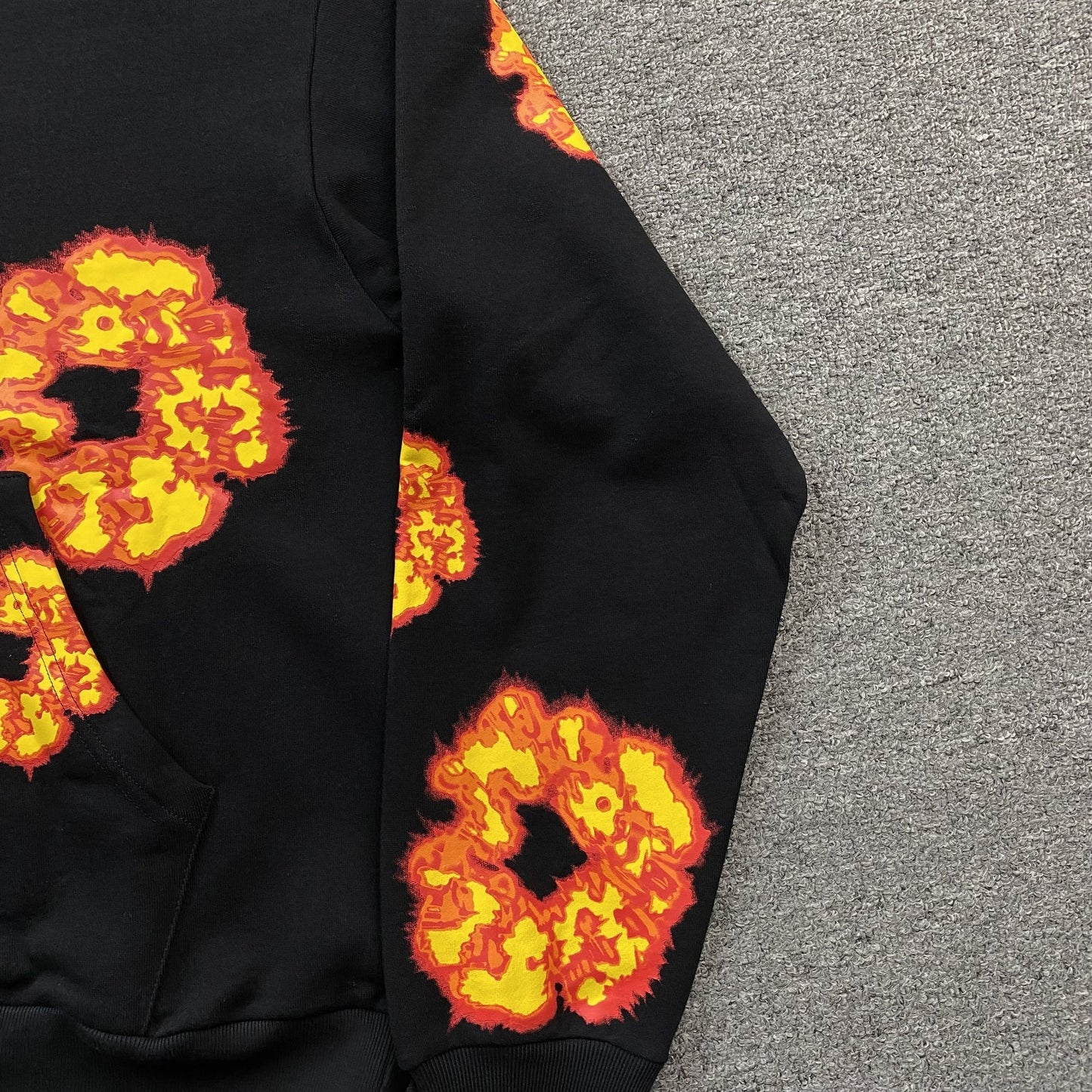 Sweat à capuche Denim Tears x OFFSET noir
