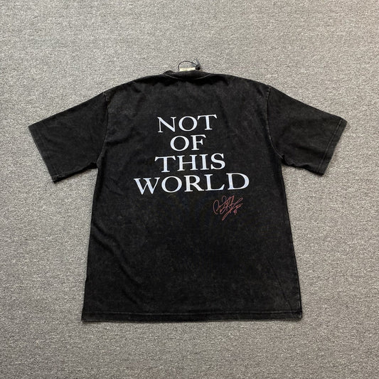 T-SHIRT ICON DENNIS RODMAN GRIS FONCÉ