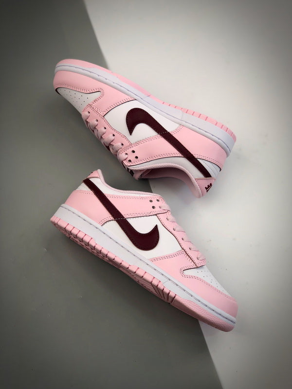 NIKE Dunk Low Pink Red White