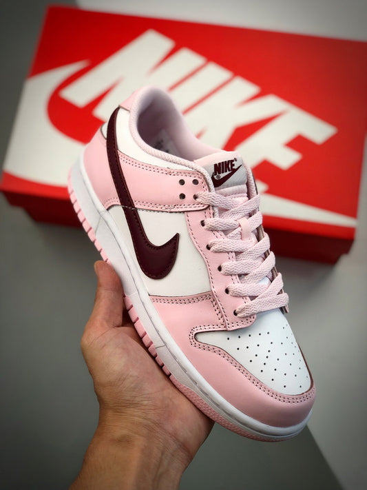 NIKE Dunk Low Pink Red White
