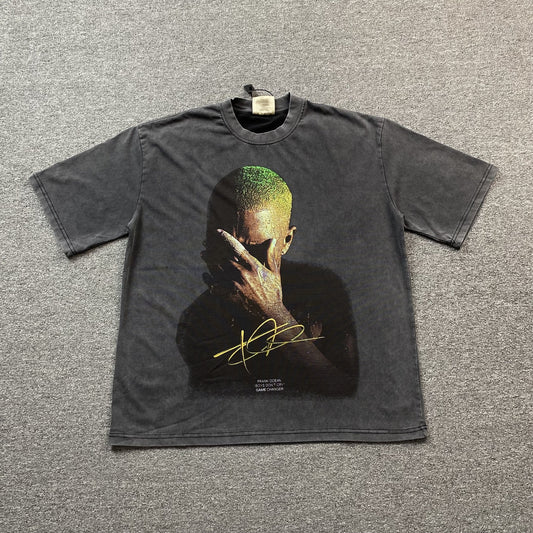 T-SHIRT ICON FRANK OCEAN GRIS FONCÉ