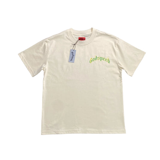 T-SHIRT GODSPEED BALACLAVA SZN OS BLANC