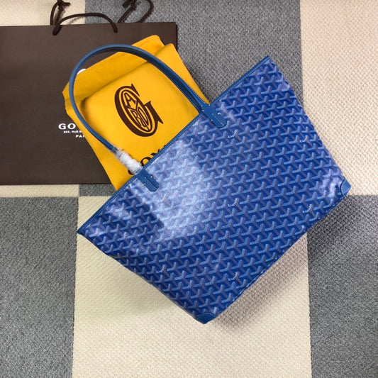 SAC GOYARD ARTOIS PM TOTE BAG bleu