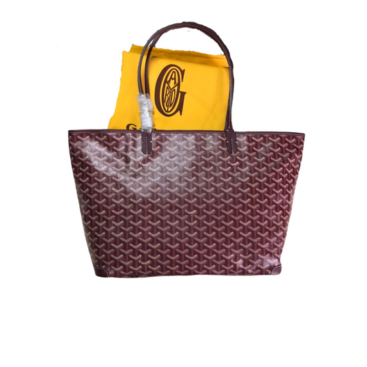 SAC GOYARD ARTOIS PM TOTE BAG BURGUNDY