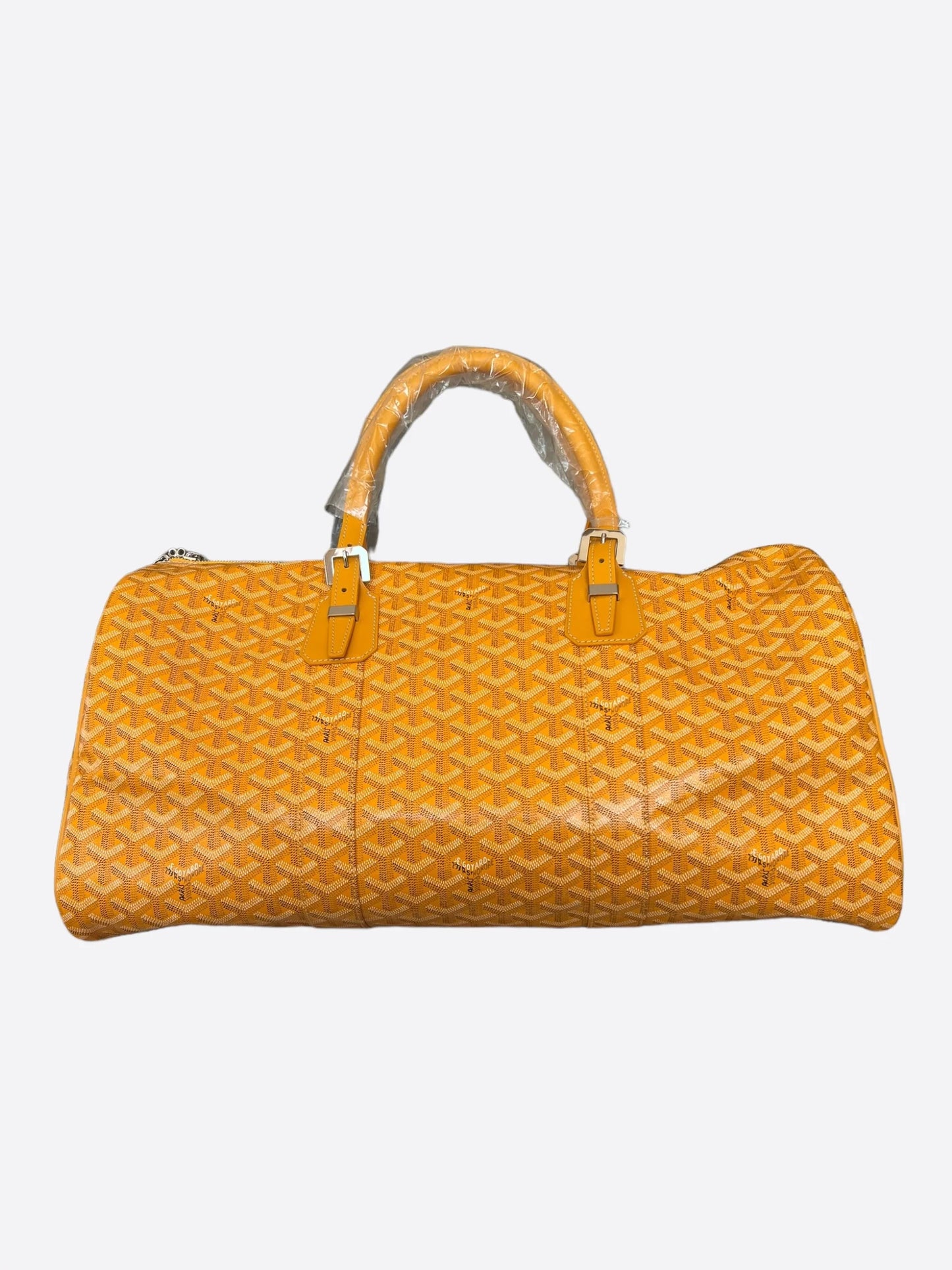 SAC GOYARD BOSTON JAUNE 50 TRAVEL BAG