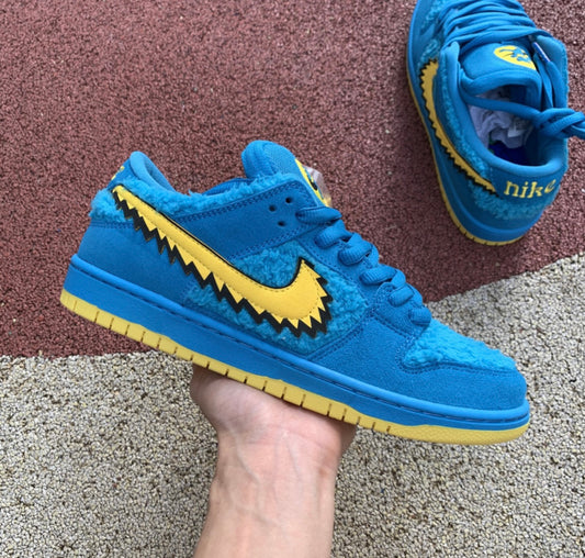 NIKE Air force 1 SB Dunk Low Grateful Dead Bears Blue