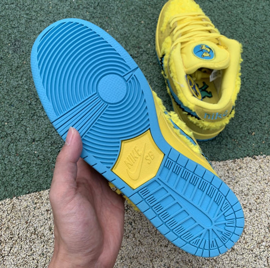 NIKE Air force 1 LOW SB Dunk Low Pro x Grateful Dead Bears Opti Yellow