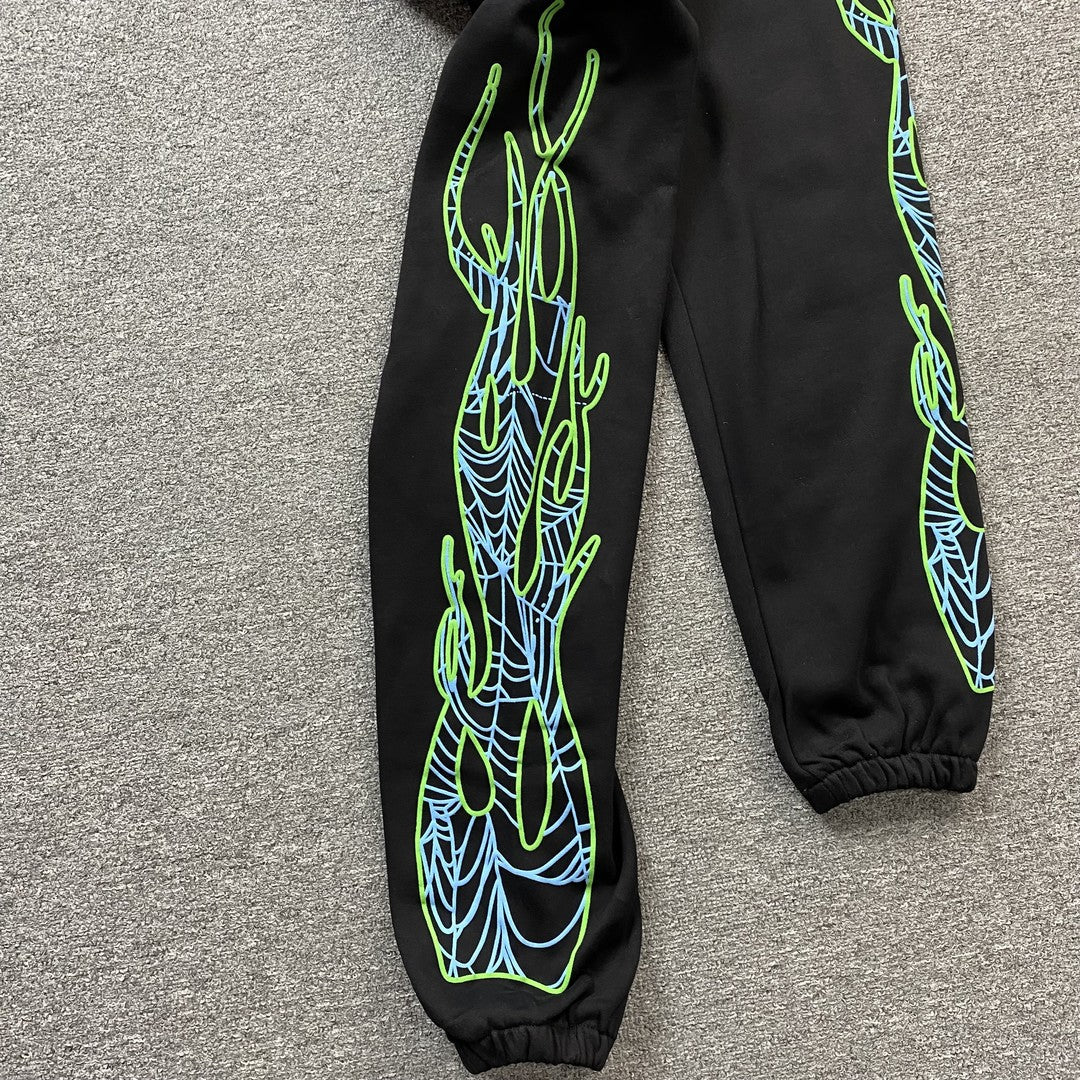 PANTALON DE SURVÊTEMENT JUICE WRLD x SP5DER NOIR