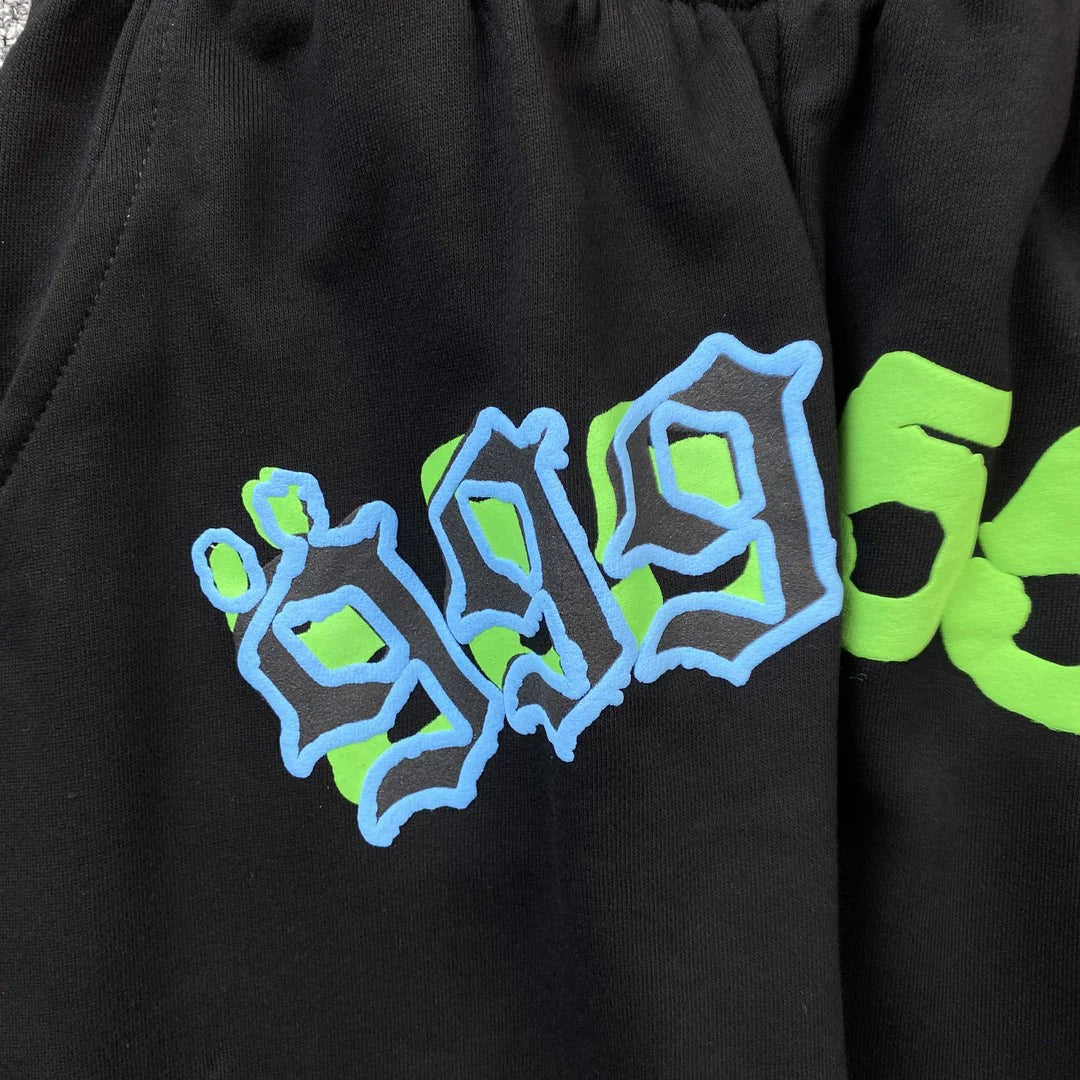 PANTALON DE SURVÊTEMENT JUICE WRLD x SP5DER NOIR