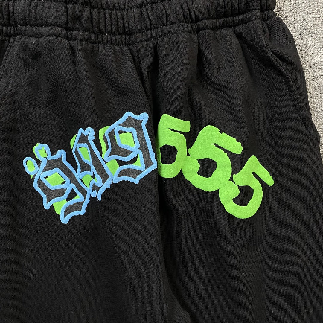 PANTALON DE SURVÊTEMENT JUICE WRLD x SP5DER NOIR