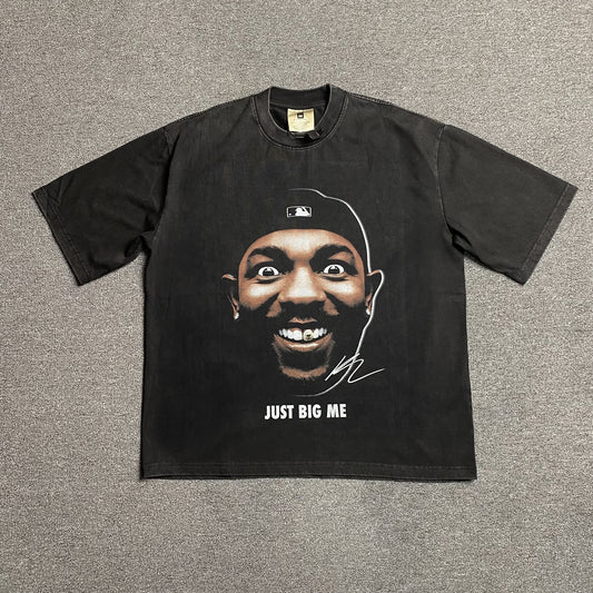 T-SHIRT ICON KENDRICK LAMAR GRIS FONCÉ