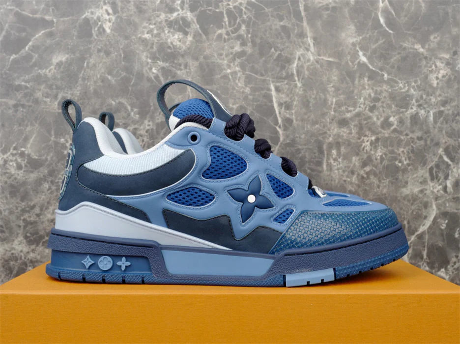 LOUIS VUITTON LV SKATE SNEAKER BLEU