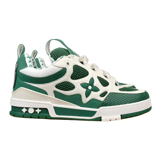 LOUIS VUITTON SKATE SNEAKER VERT BLANC