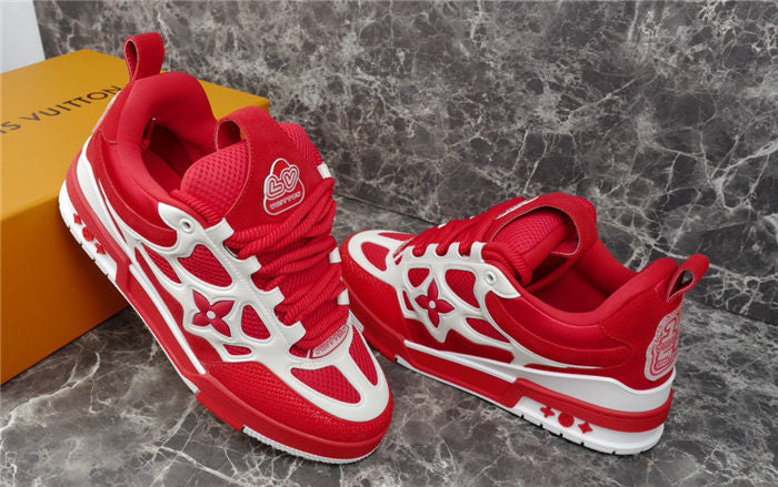 LOUIS VUITTON SKATE SNEAKER RED WHITE