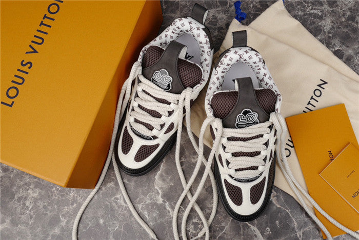 LOUIS VUITTON SKATE SNEAKER WHITE BLACK