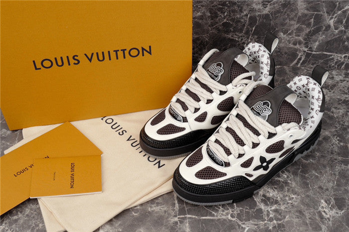 LOUIS VUITTON SKATE SNEAKER WHITE BLACK