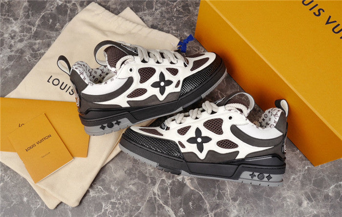 LOUIS VUITTON SKATE SNEAKER WHITE BLACK