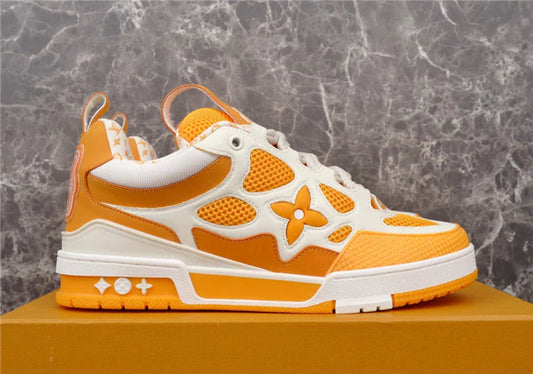 LOUIS VUITTON SKATE SNEAKER JAUNE BLANC