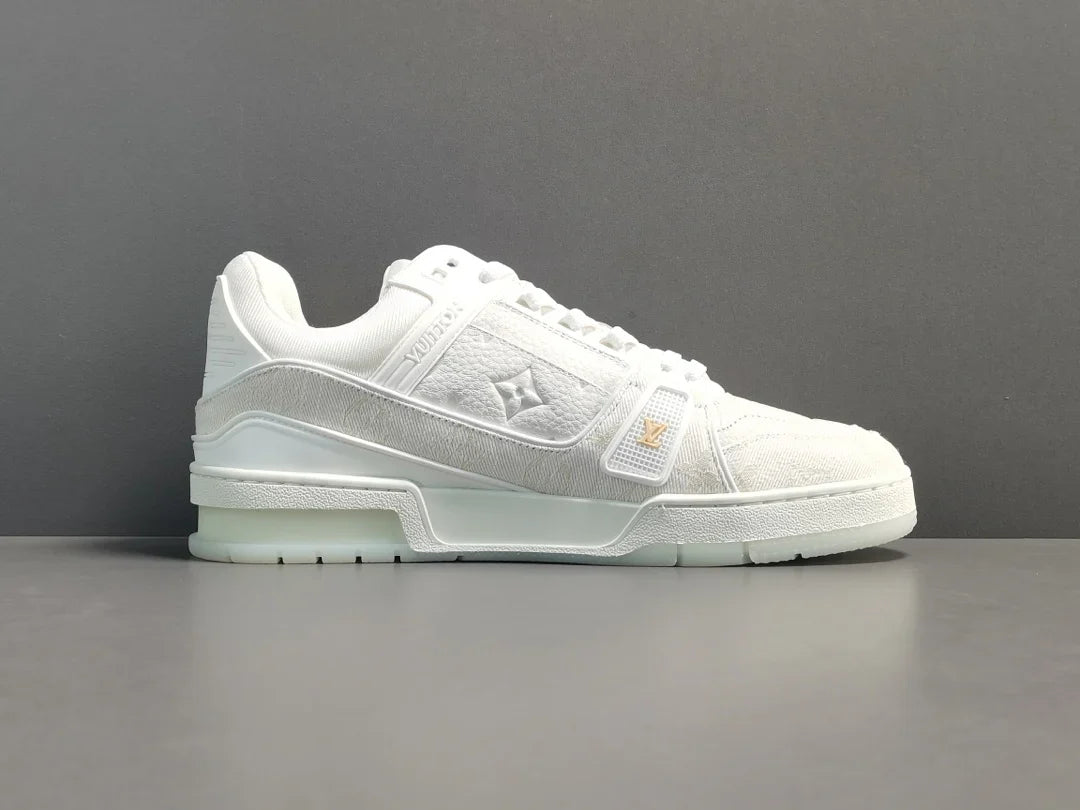 LOUIS VUITTON TRAINER SNEAKER BLANC