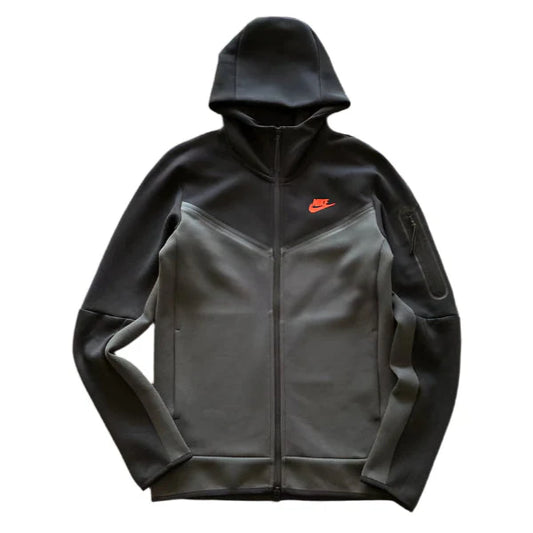 Sweat à capuche Nike Tech Fleece x Noir/Gris fumée foncé