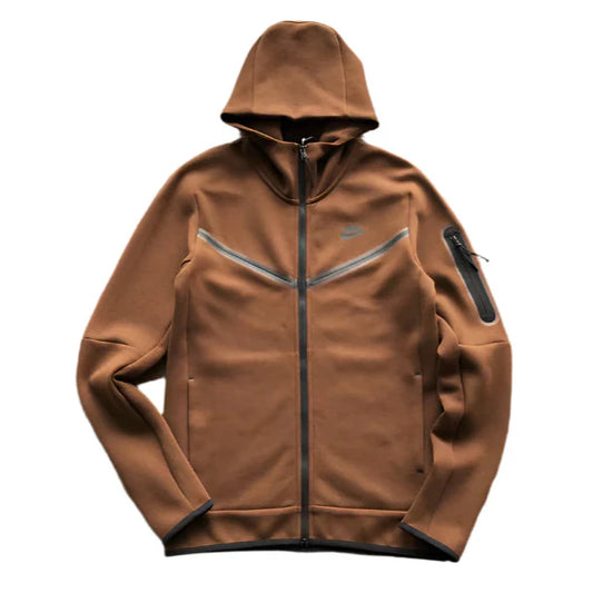 Sweat à capuche Nike Tech Fleece x Marron