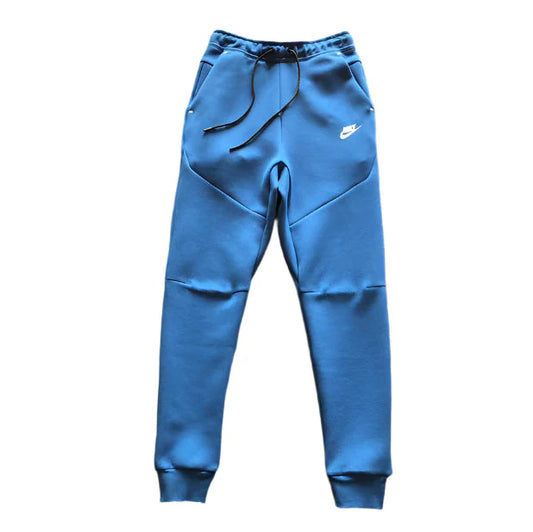 PANTALON NIKE TECH FLEECE x BLEU BLANC