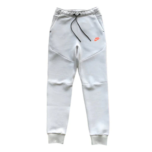 PANTALON NIKE TECH FLEECE x GRIS LOUP/AIGUE-MARINE/ORANGE