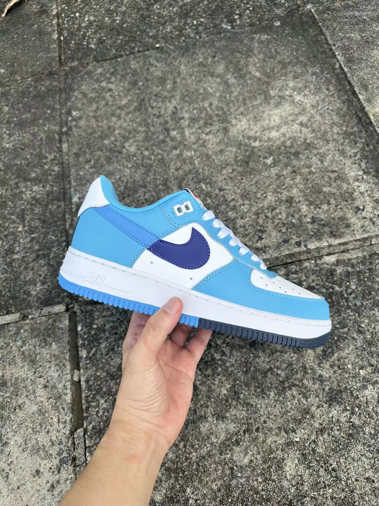 Nike Air Force 1 Low Split "Light Photo Blue"