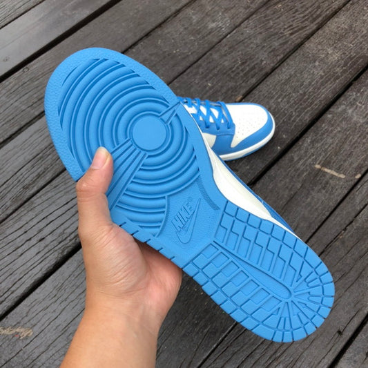 NIKE Dunk Low "Blue Jay and Coconut Milk"