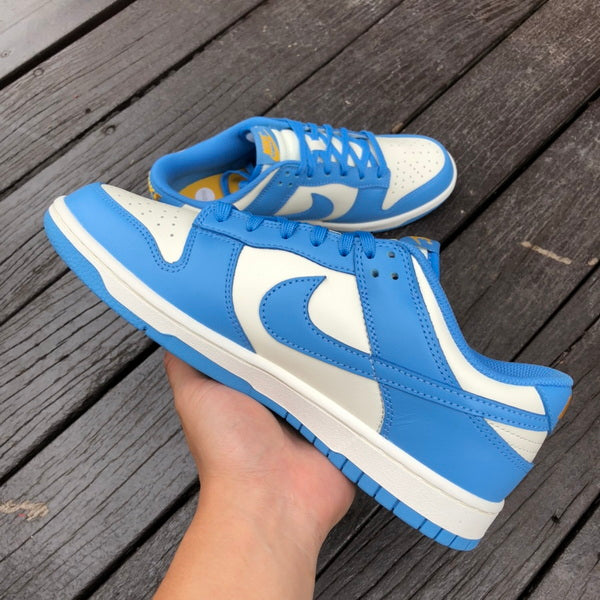 NIKE Dunk Low "Blue Jay and Coconut Milk"