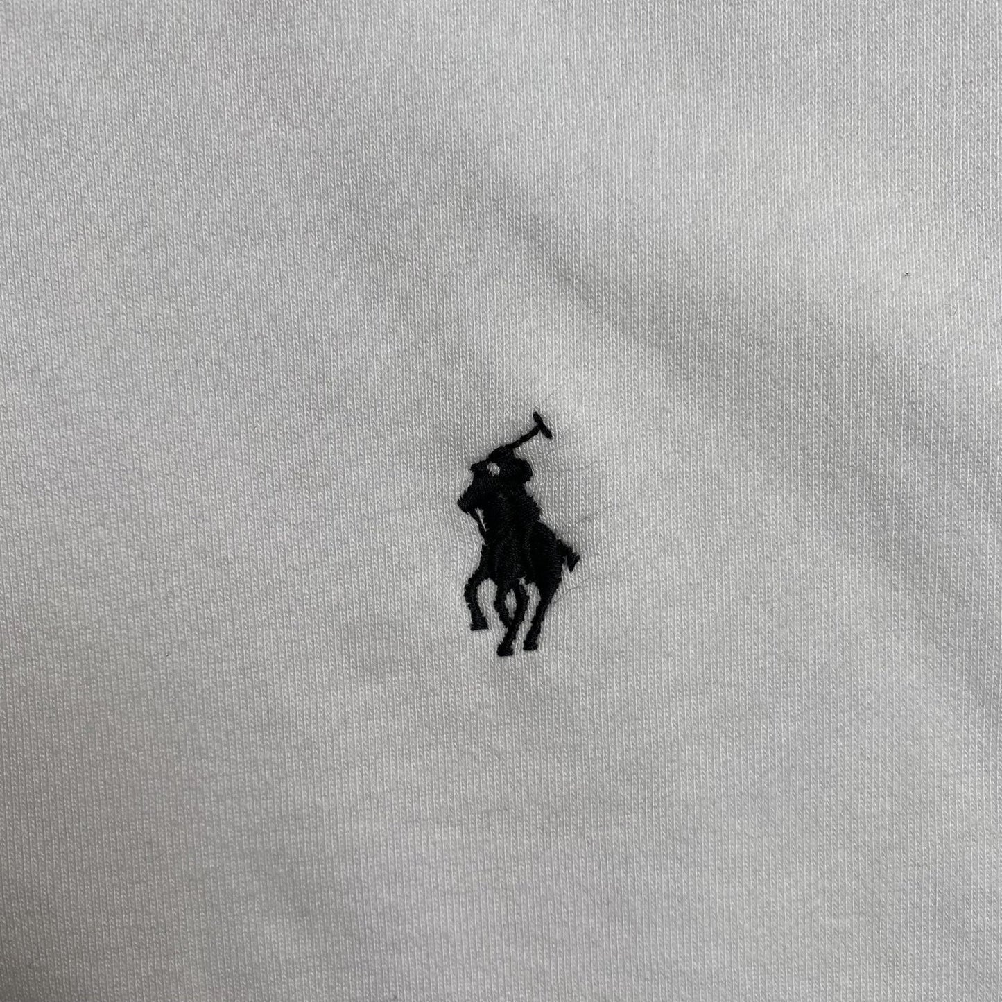 POLO RALPH LAUREN ZIP-UP HOODIE WHITE