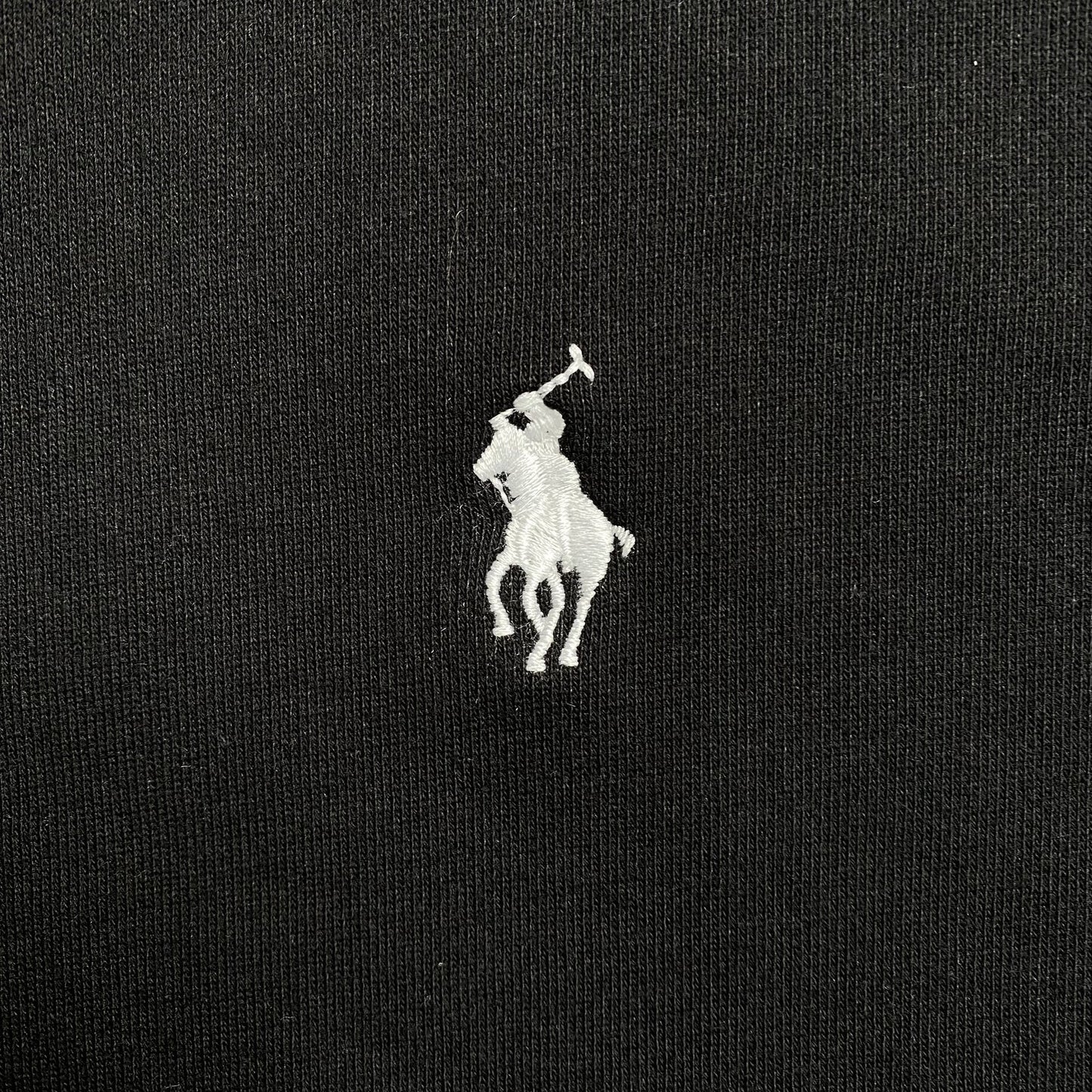 POLO RALPH LAUREN ZIP UP HOODIE BLACK